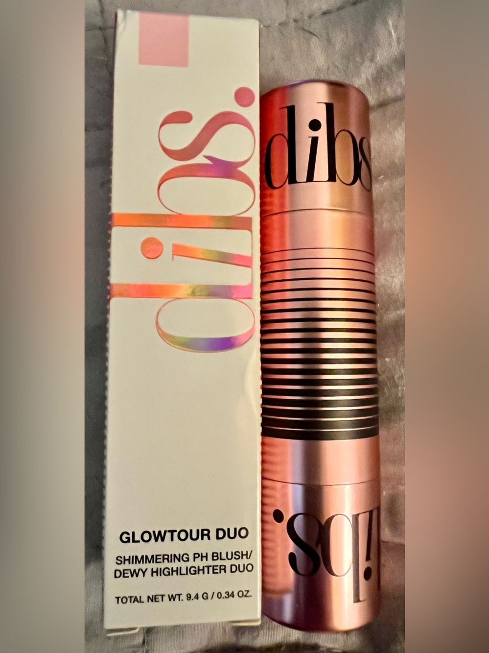 Dibs Glowtour Duo Shimmering Blush & Dewy Highlighter - Aura